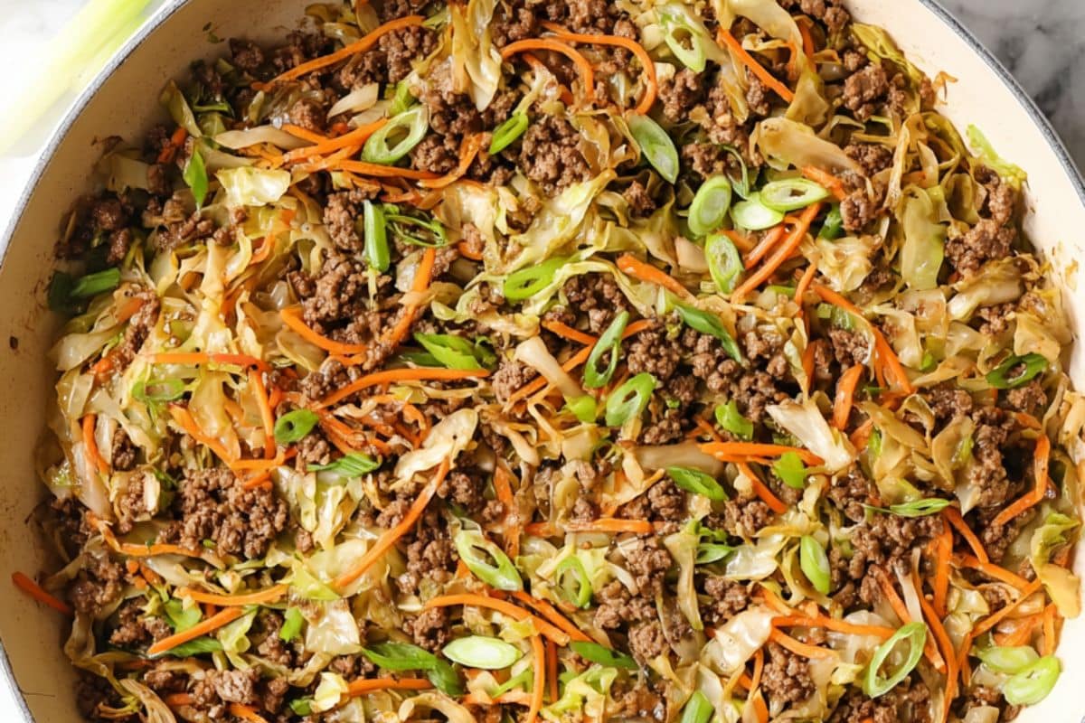 Easy One Pan Egg Roll in a Bowl – Ready in 30 Minutes