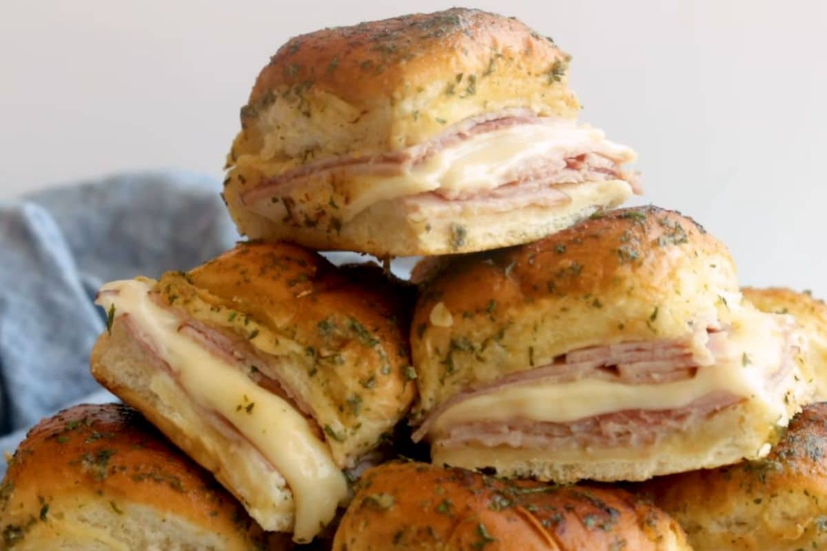 Easy, Cheesy Ham and Cheese Sliders Gone in Minutes