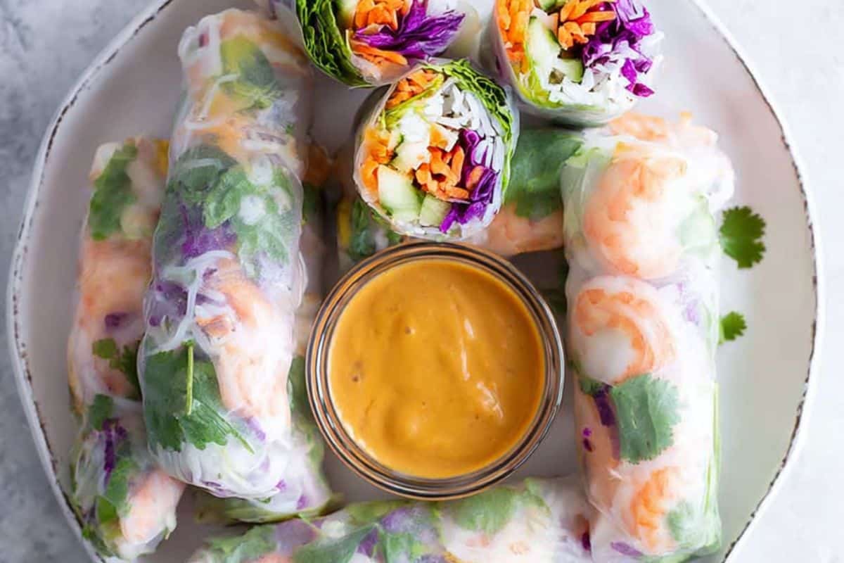 Fresh, Light, and Easy Vietnamese Spring Rolls